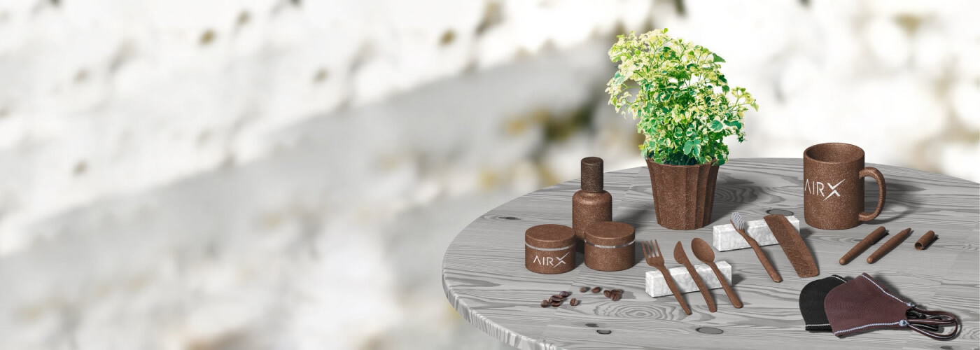 AirX coffee grounds recycling | Contribute to SDGs through upcycling